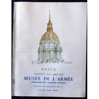 Revue de la société des amis du Musée de l'Armée N°97 - Avril 1989