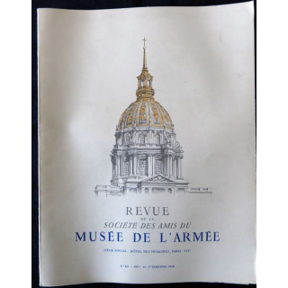 Revue de la société des amis du Musée de l'Armée N°60 - 1957