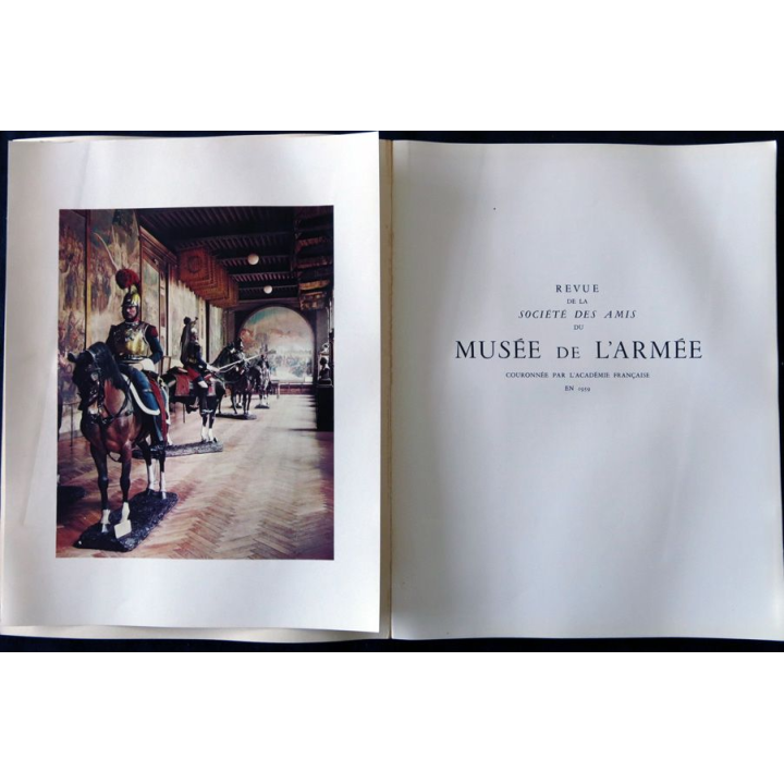 Revue de la société des amis du Musée de l'Armée N°62 - 1959