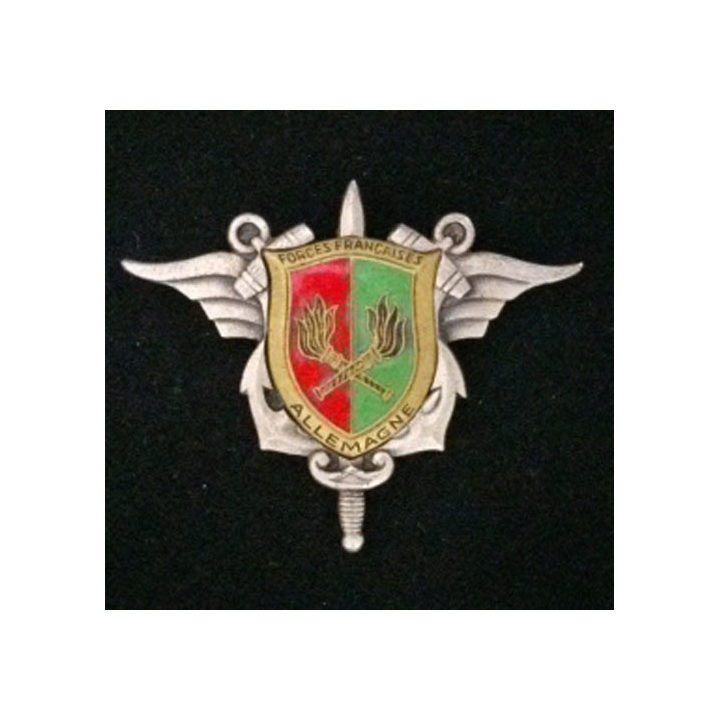 FFA : insigne du service des essences des Forces Françaises en Allemagne