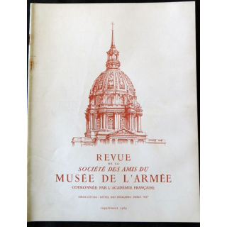 Supplément-Revue de la société des amis du Musée de l'Armée 1969