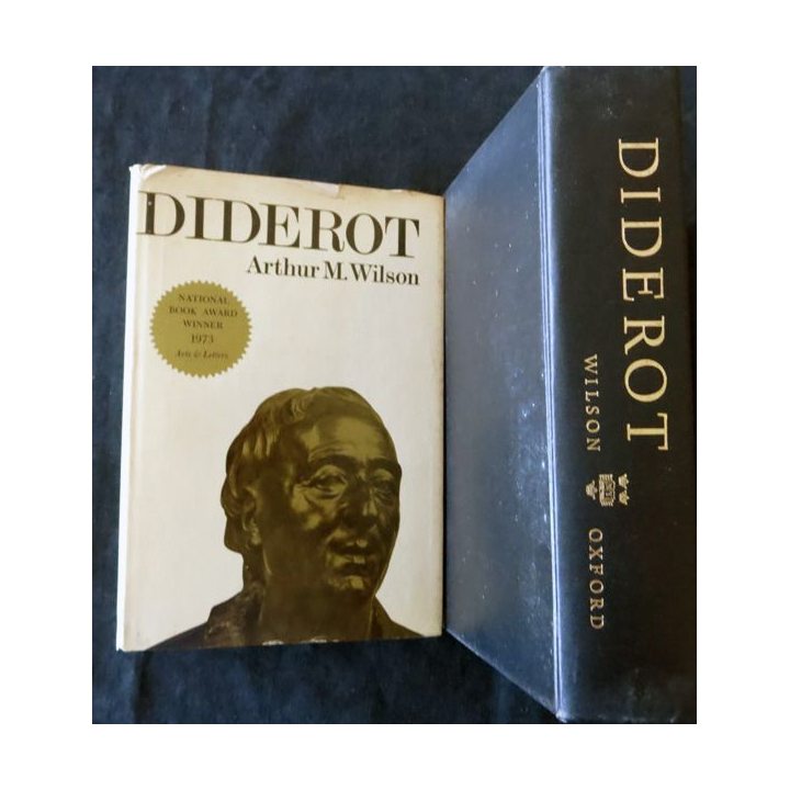 Diderot de Arthur M. Wilson aux éditions Oxford Univerity Press
