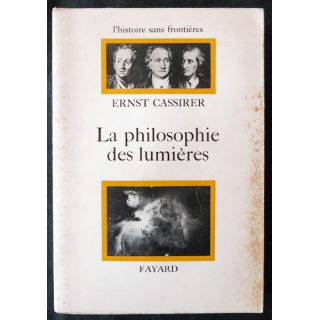 La philosophie des lumières de Ernst Cassirer aux éditions Fayard