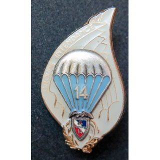 14° RPCS : 14° Groupe intendance du 14° régiment parachutiste RPCS Delsart fond gris