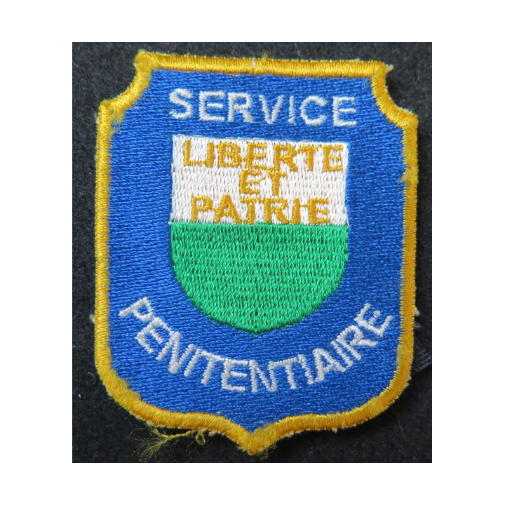 Insigne tissu de l'administration pénitentiaire suisse