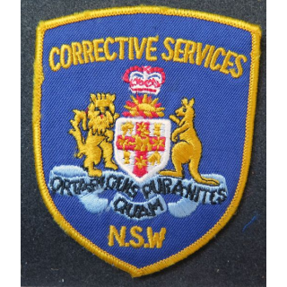 Insigne tissu de l'administration pénitentiaire australienne Corrective Services NSW
