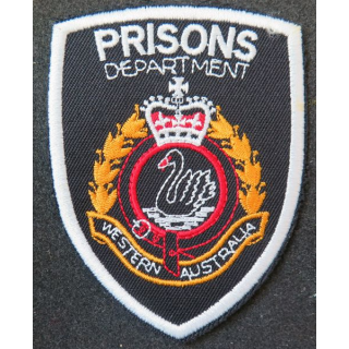 InInsigne tissu de l'administration pénitentiaire australienne Prisons Department
