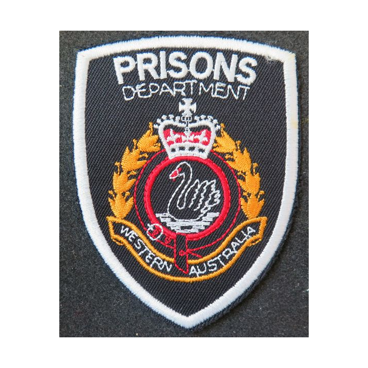InInsigne tissu de l'administration pénitentiaire australienne Prisons Department