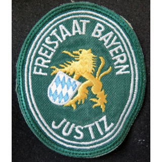 Insigne tissu de l'administration pénitentiaire allemand de l'état de Bavière