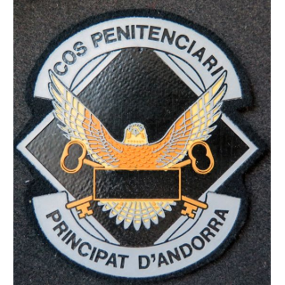 Insigne tissu de l'administration pénitentiaire de la Principauté d'Andorre