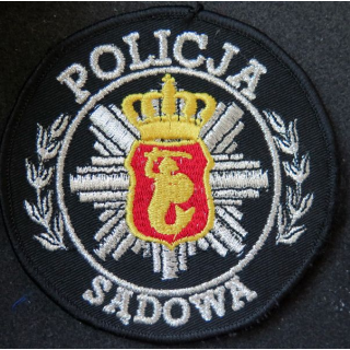 Insigne tissu de l'administration pénitentiaire de Pologne Policja Sadowa