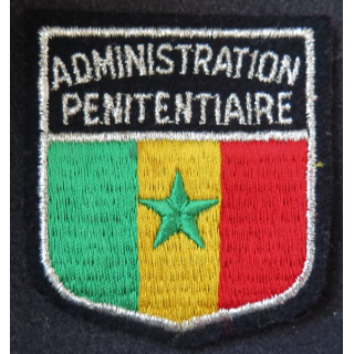 Insigne tissu de l'administration pénitentiaire du Sénégal