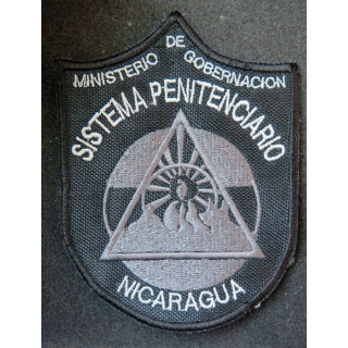 Insigne tissu de l'administration pénitentiaire du Nicaragua