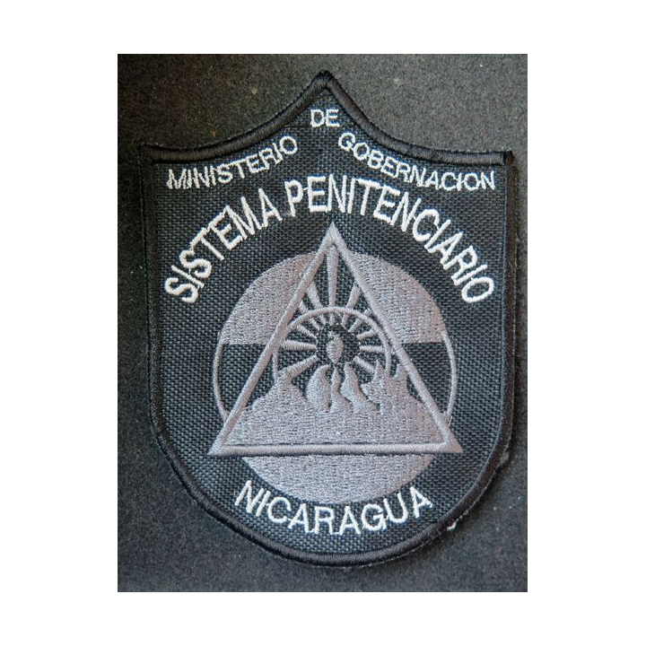Insigne tissu de l'administration pénitentiaire du Nicaragua