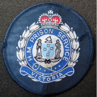 Insigne tissu de l'administration pénitentiaire d'Australie