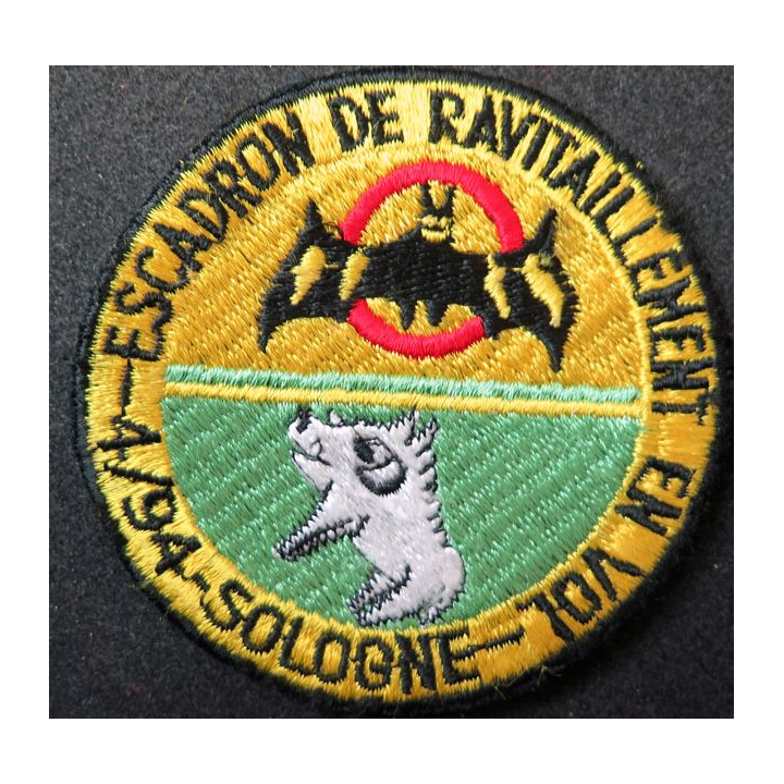 Insigne tissu de l'escadron de ravitaillement en vol 4-94 Sologne