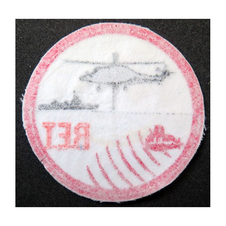 Insigne tissu du BET équipes de détection de sous marins par sonar