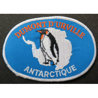 Insigne tissu du Dumont d'Urville Antartique 