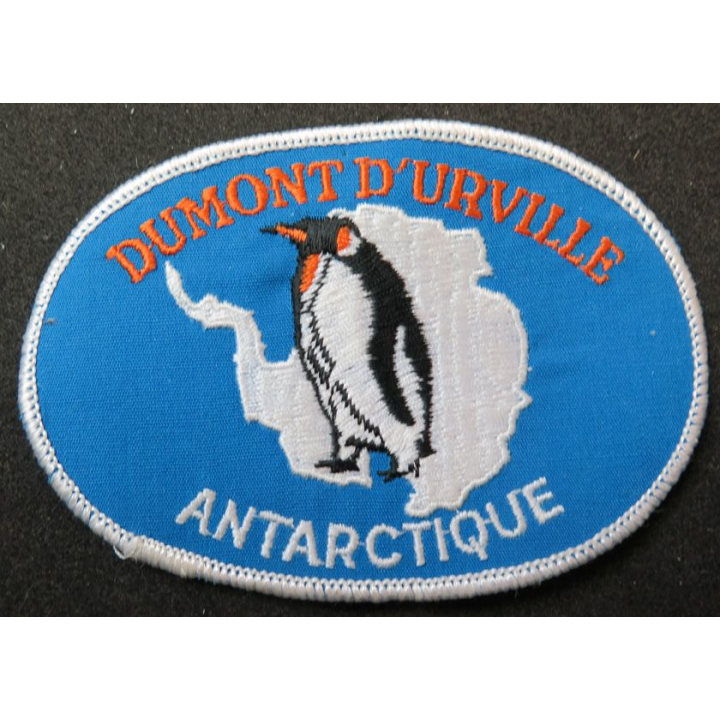Insigne tissu du Dumont d'Urville Antartique 