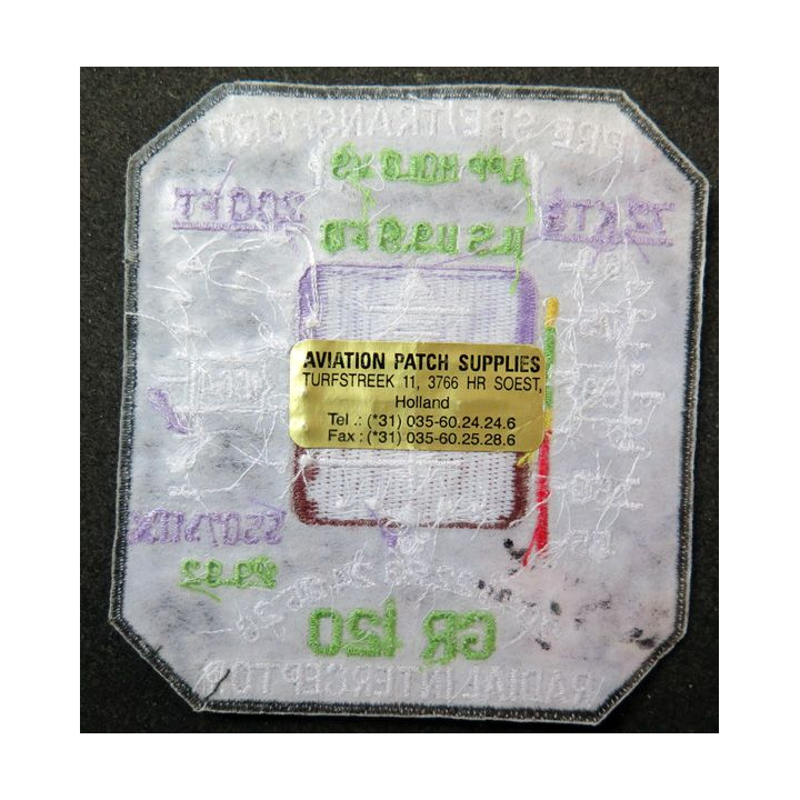 Insigne tissu du PRE SPE Transport GR 120