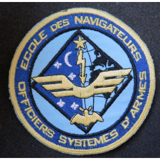Insigne tissu de l'école des navigateurs Officiers sytèmes d'armes