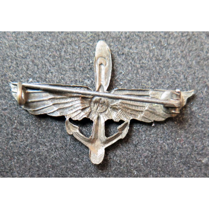 AAM : vieil insigne métallique des anciens de l'aérostation militaire