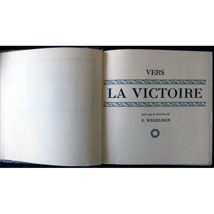 La grande guerre Tome 7 - Vers la victoire aux éditions Editions de Saint-Clair