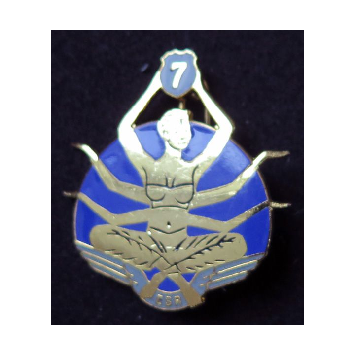 7° RHC : ESR du 7° Régiment d'hélicopères de combat JYS en émail