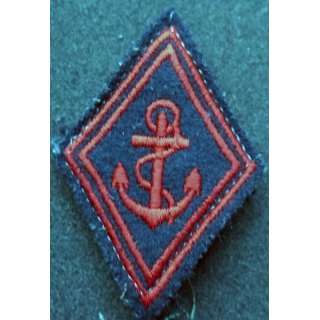 losange de bras modèle 45 : troupes de marine troupe avec crochets plats