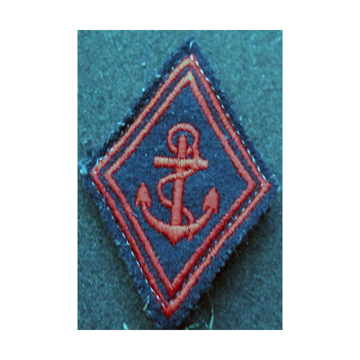 losange de bras modèle 45 : troupes de marine troupe avec crochets plats