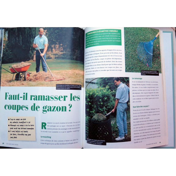 Le Gazon avec succès de daniel Brochard Rstica Editions