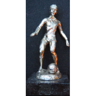 Statuette de joueur de football 17 cm de hauteur sur base en marbre