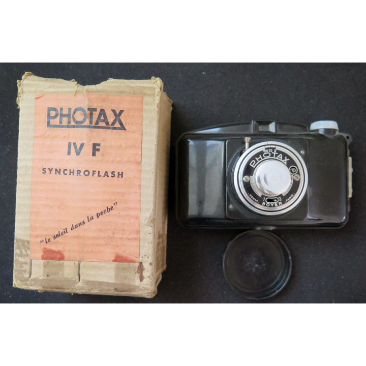 Appareil photo PHOTAX IV F Boyer avec sa notice 