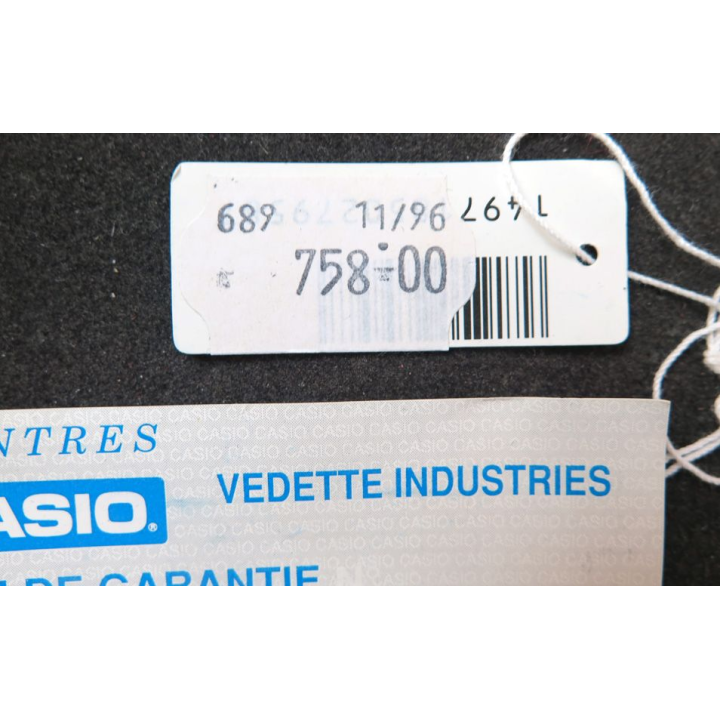 Montre CASIO Twin sensor Alti Thermo dans sa boite avec bon de garantie 1996