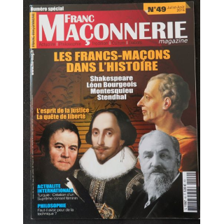 FRANC-MAÇONNERIE Magazine n° 50 2016 L'Egypte berceau de l'initiation