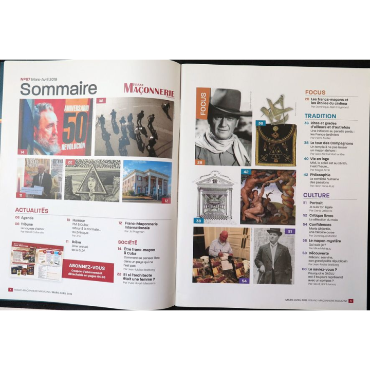 FRANC-MAÇONNERIE Magazine n° 68 2019 aux sources de l'ésotérisme maçonnique