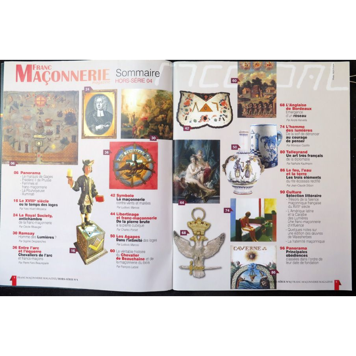 FRANC-MAÇONNERIE Magazine HS n° 4 La Franc-maçonnerie des Lumières
