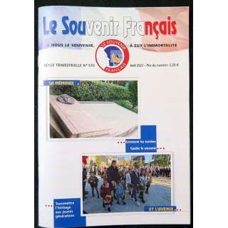 Le Souvenir Français N° 530 : bulletin Avril 2023