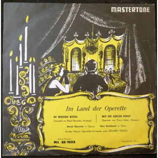 Disque 33 Tours Im land der operette Mastertone