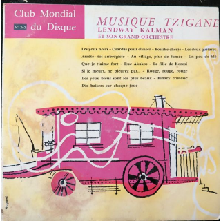 Disque 33 Tours Musique Tzigane Lendway Kalman 