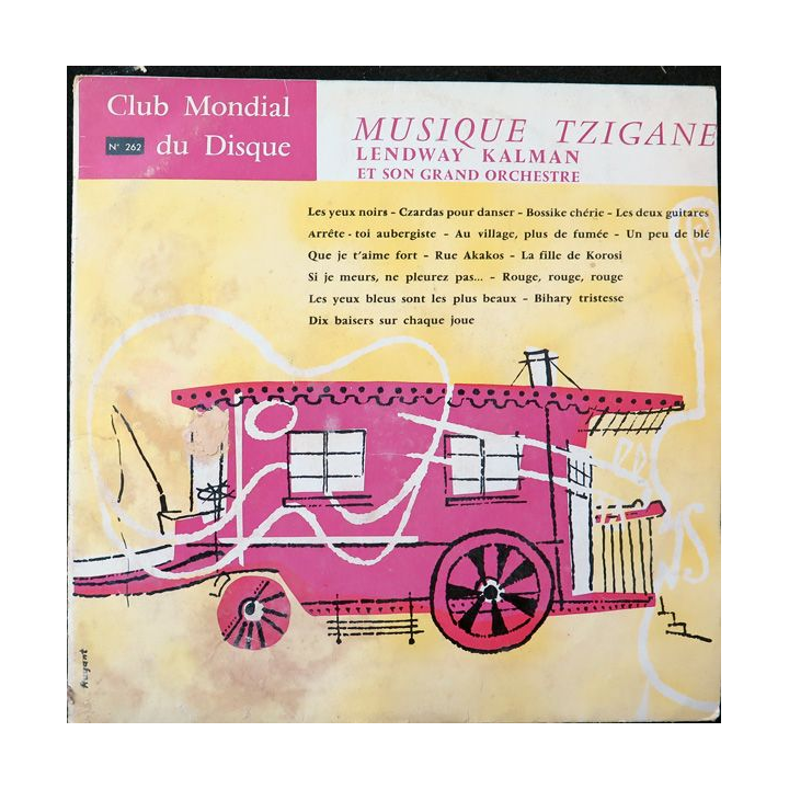 Disque 33 Tours Musique Tzigane Lendway Kalman 