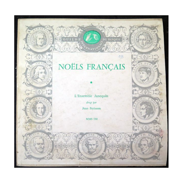 Disque 33 Tours Noëls Français par l'ensemble Jannequin