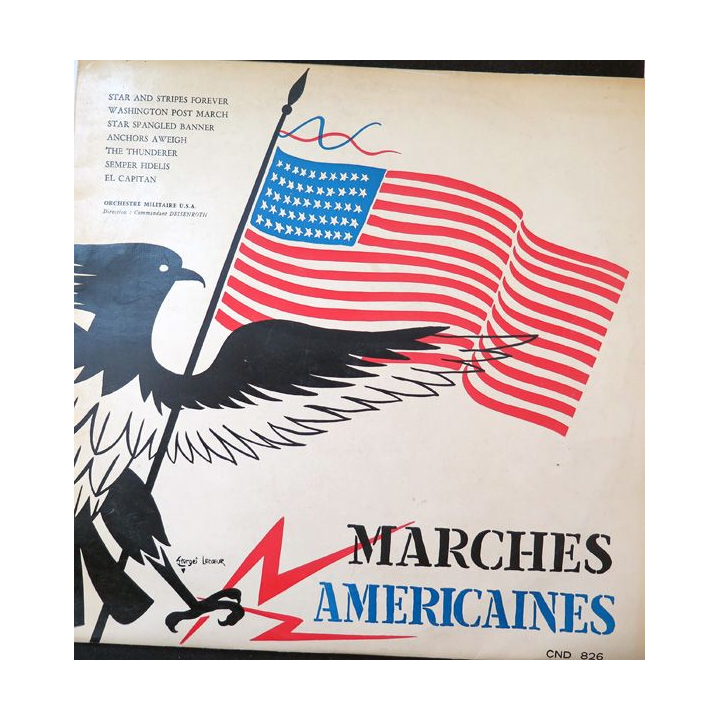 Disque 33 Tours Marches anglaises Marches américaines