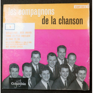 Disque 45 Tours Les compagnons de la chanson 1