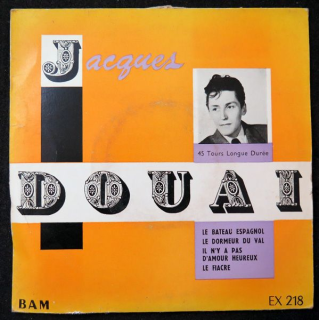 Disque 45 Tours Jacques Douai