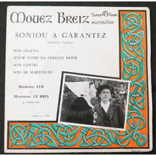 Disque 45 Tours Soniou a Garantez de Mouez Breiz