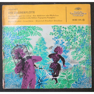 Disque 45 Tours Die Zauberflötte de Mozart