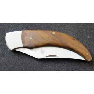 Couteau corse en acier 440 manche en bois  longueur repliée 11,5 cm