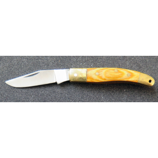 Couteau chinois 3 fonctions en acier inoxydable manche en métaln longueur repliée 11 cm
