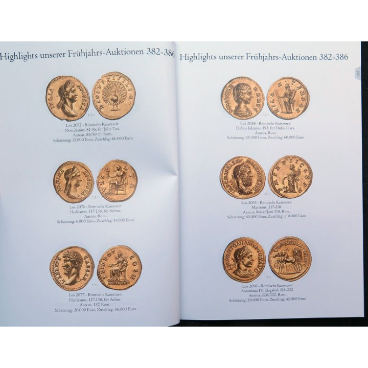 CATALOGUE KÜNKER de mars 2023 sur les pièces en or, jetons et médailles 